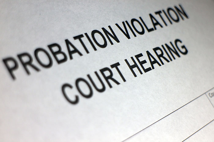 Probation Violation Court Hearing